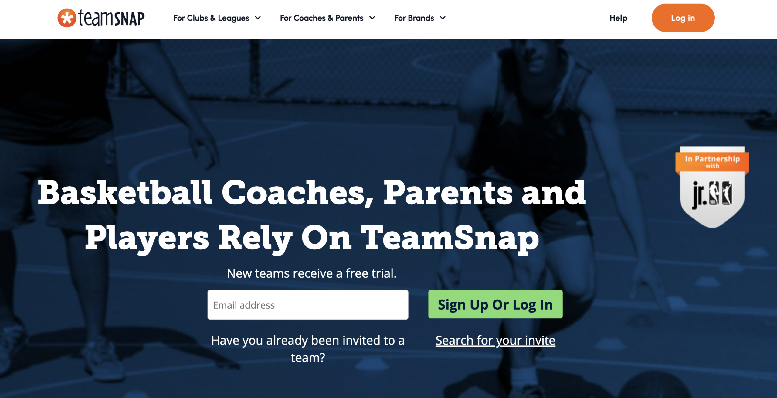 TeamSnap basketball management software